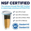 ZeroWater 22 Cup Ready-Read 5-Stage Water Filter Dispenser, NSF Certified to Reduce Lead and PFOA/PFOS, Instant TDS Read Out