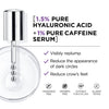 L'Oreal Paris Revitalift Hyaluronic Acid + Caffeine Hydrating Eye Serum for Dark Circles, Fragrance Free .67 fl. oz + Moisturizer Sample