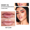 Hydrating Lip Glow Oil - Moisturizing Tinted Lip Gloss Plumping Nourishing Non-sticky Long Lasting Lip Stain with Cherry Oil 0.27 fl.oz (Transparent)