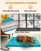 Pet Heating Pad, Outdoor Indoor Electric Heated Pad for Dog & Cat, Warm Heated Mat Waterproof Heated Dog Cat Bed with Chew Resistant Cord, Comfortable Heater Blanket for Puppy and Kitten (24