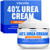 ViloVila Urea Cream 40% Plus Salicylic Acid 2%, Urea Foot Cream with Jojoba Oil, Avocado Oil, and Aloe Vera for Foot Dry Cracked Heels, Knees, Elbows, Hands Repair Treatment, Deep Moisturizes Skin