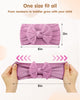 Maiqufa 14 PCS Baby Nylon Headbands Hair Bows Hairbands Elastic Turban Knotted Hair Accessories for Baby Girls Newborn Infant Toddlers Kids
