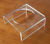 Clear Acrylic Football Stand, Display Holder for Basketball, Volleyball, Soccer Ball and Other Sports Memorabilia