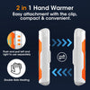 OLV Hand Warmers Rechargeable 2 Pack 6000mAh Long Heating Electric Heater Pocket Size Handwarmers,Portable USB Hand Warmer Heater Therapy Great Gift for Christmas Outdoors,Hunting,Camping Men Women