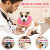Supet Inflatable Dog Cone Collar Alternative After Surgery, Dog Neck Donut Collar Recovery E Collar for Post Surgery, Soft Dog Cone for Small Medium Puppies Cats