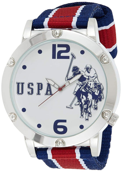 U.S. Polo Assn. Men's usc57003 Analog Display Analog Quartz Multi-Color Watch