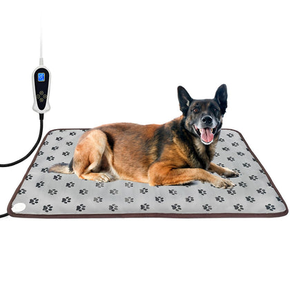 Bestio DOD Heating Pad,Extra Large 47x30 in Pet Heating Pad Indoor, Heated Dog Mat with Adjustable Thermostat,Cat Heating Pad Outdoor for Puppy