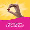 Nature's Way Alive! Hair, Skin & Nails Gummies with Biotin and Collagen, Beauty Support*, Strawberry Flavored, 60 Gummies