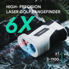 Golf Rangefinder with Slope, THGOLF 700 Yards USB C Rechargeable Rangefinder Golfing with Flag Acquisition, Pulse Vibration and Fast Focus System, 6X Magnification, ±1 Yard Accuracy