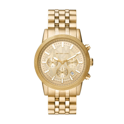 Michael Kors Hutton Chronograph Gold-Tone Stainless Steel Watch (Model: MK8953)