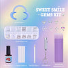 Loeland Tooth Gem Kit, DIY Crystals Jewelry Kit Teeth Gems Kit, Professional Fashionable Tooth Gems Kit for Teeth, Teeth Jewelry Starter kit