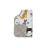 Little Unicorn Single Cotton Muslin Burp Cloths | 100% Cotton | Multi-Layer | Ultra Absorbent & Soft | Ergonomic Design | Burping Newborn Baby | Reversible | Large 21x14