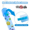 Esonto 100-Pack of Premium Nasal Aspirator Hygiene Sponges, Replacement for NoseFrida Nasal Aspirator Sponge, BPA, Phthalate & Latex Free (100 Pack, 100.00)