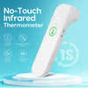 No-Touch Thermometer for Adults and Kids - Digital Baby Thermometer with Fever Alarm, Mute Mode, 35 Memories- Accurate, Gentle and Easy-to-Use for Infants and Elderly, Basal