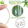 1000 Count Cotton Swabs for Ears, Pointed Double Tips Cotton Buds, Organic Bamboo Cotton Swabs Suitable for Makeup, Ear Cleaning, Personal Care