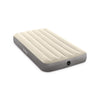 INTEX 64101E Dura-Beam Standard Single-High Air Mattress: Fiber-Tech - Twin Size - 10in Bed Height - 300lb Weight Capacity - Pump Sold Separately