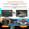 [64GB DVR] Portable Wireless Apple CarPlay & Android Auto Car Stereo, 7 Inch Double/Single Din Dash Cam Touchscreen Player with Backup Camera, Mirror Link, Siri, Google Voice, Bluetooth Handsfree