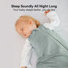 Bamboo Sleep Sack 18-24 Months 1.0 Tog Ultra Soft Baby Wearable Blanket Toddler Sleeping Sack 2t for Babies Unisex Girl Boy 2-Way Zipper Baby Sleeping Bag Breathable Lightweight XL