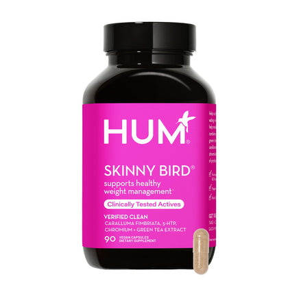 HUM Skinny Bird - Appetite Suppressor for Women with Caralluma, Chromium, 5 HTP + Green Tea Extract (90 Capsules)