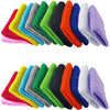 NSBELL 24PCS Colorful Sports Wristbands Cotton Sweatband Wristbands Wrist Sweatbands Wrist Sweat Bands for for Men and Women, Good for Tennis, Basketball, Running, Gym, Working Out (12Pair)