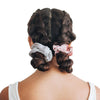 Kitsch Velvet Scrunchies for Hair, Hair Scrunchies for Women, Scrunchy Hair Bands, 5 Pack (Blush/Mauve)