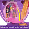 Polly Pocket Compact Playset, Something Sweet Cupcake with 2 Micro Dolls & Accessories, Travel Toys with Surprises