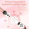 3 in 1 Auto Rotating Curling Iron - TOP4EVER Automatic Hair Curler with Interchangeable Curling Wand (0.75