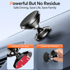 ? 2-Pack ? Magnetic Phone Holder for car Dashboard [ Strong Magnet ] [ 4 Metal Plate ] iPhone Magnetic Phone Mount for car, [ 360° Rotation ] Universal Dash Car Mount Fits All Cell Phone