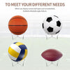 6pcs Acrylic Ball Stand Holder: Display Stand for Basketball Soccer Volleyball Trophy Autograph Memorabilia Storage Rack