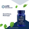 Life Extension Quick Brain Nootropic, 30 vegetarian capsules-Enhanced brain performance, learning and retention, brain supplement- 1-Daily, gluten-free, non-GMO