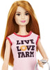 Barbie Chicken Farmer Doll, Red-Haired, and Playset with Henhouse, 3 Chickens, 2 Chicks and More, Career-Themed Toy for 3 to 7 Year Olds (Amazon Exclusive)