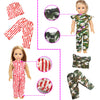 18 inch Doll Clothes Accessories for Girl Doll Clothes(10 Set)