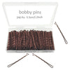 bobby pins brown, 240-Count hair pins with Cute Box, Premium bobby pin for Kids, Girls and Women, Great for All Hair Types(2.2 Inch)