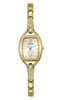 GUESS Women's Quartz Watch with Stainless Steel Strap, Gold, 7.5 (Model: GW0249L2)