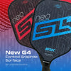 SLK NEO 2.0 by Selkirk Pickleball Paddles | Featuring a Fiberglass and Graphite Pickleball Paddle Face | SX3 Honeycomb Core | Pickleball Rackets Designed in The USA for Traction and Stability