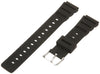 Timex Men's Q7B725 Resin Performance Sport 20mm Black Replacement Watch Band