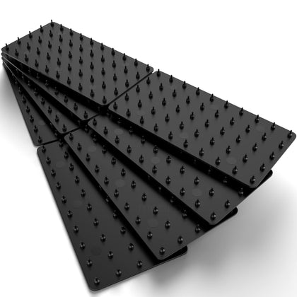 Medipaq Greatideas Non-Slip Mat and Rug Grippers - Stop Your Mats and Rugs from Slipping and Sliding! Black 4X Pack