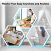 Poit Baby Monitor, Video Baby Monitor with Camera Audio, 4.5