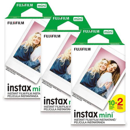 Fujifilm Instax Mini Instant Film (3 Twin Packs, 60 Total Pictures) - International Version