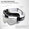 JULI Ski Goggle/Snow Snowboard Goggles for Men, Women & Youth - 100% UV Protection Anti-Fog Dual Lens(Black Frame+12% VLT Silver Len)