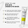 IT Cosmetics Bye Bye Under Eye Bags Daytime Treatment - Depuffs, Tightens, Smooths & Reduces Look of Wrinkles & Fine Lines - All Skin Tones - Comfortable on Bare Skin or Over Makeup - 0.5 Fl. Oz