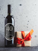 Jolicoon - 40th Birthday Wine Bottle Labels - 40th Birthday Party Favors
