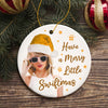 Pop Culture, Movie, and Music Themed Trendy Christmas Ornaments (Have a Merry Little Swift Christmas Ornament)