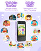 Kids Smart Phone Girls Gift Phone Toys Functional Learning Toy with Touchscreen Dual Camera Music Player 8GB Memory Ideal Christmas Birthday Gifts for Age 3 4 5 6 7 8 9 Years Old Kid Smartphone Purple