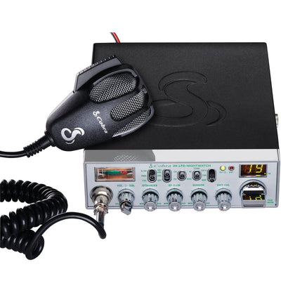 Cobra 29 NW Classic Professional CB Radio - Easy to Operate Emergency Radio, Travel Essentials, Instant Channel 9/19, Full 40 Channels, SWR Calibration and Nightwatch Illumination Display, Black