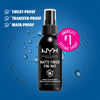 NYX PROFESSIONAL MAKEUP Makeup Setting Spray - Matte Finish, Long-Lasting Vegan Formula