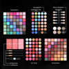 177 Color Hotrose Full Pink Eyeshadow Palette Blush Lip Gloss Concealer Kit Beauty Makeup Set,All-in-One Makeup Kit with Mirror, Applicators
