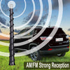 Antenna fits 2011-2023 Jeep Cherokee Accessories Grand Cherokee, Renegade, Compass, Liberty, Chrysler 200, Dodge Durango, Avenger, Dart, Journey, Fiat 500, 68297936AA 5091100AA 5091100AB Taygeelery