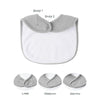 Konssy Muslin Baby Bibs 8 Pack Baby Bandana Drool Bibs Cotton for Unisex Boys Girls, 8 Solid Colors Set for Teething and Drooling
